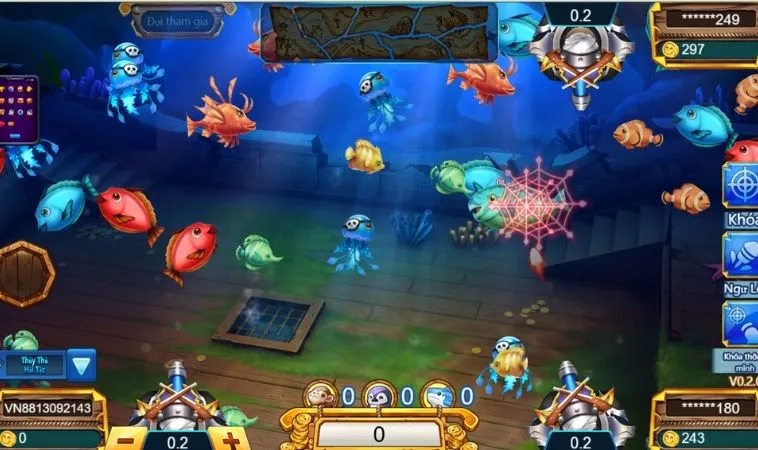 Mẹo săn cá nhỏ trong game Bắn Cá Vua Hải Tặc V9Bet
