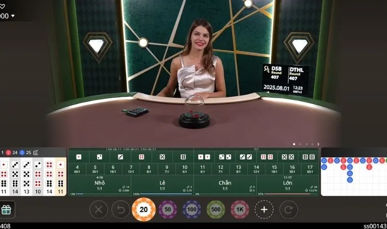 Bàn cược Tài Xỉu V9Bet