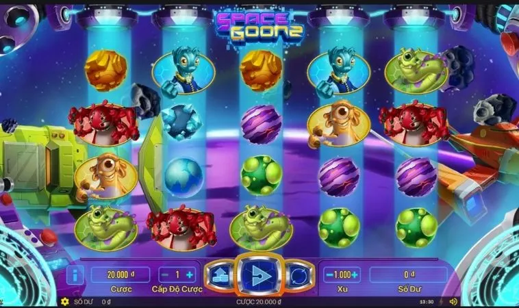Giao diện chơi Nổ Hũ Vũ Trụ V9Bet
