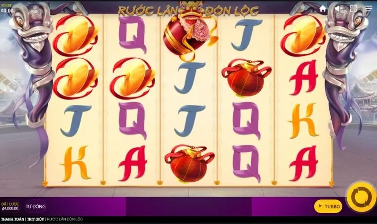 Giao diện chơi Nổ Hũ Lân Hái Lộc V9Bet