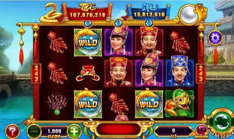 Các biểu tượng trong game Nổ Hũ Táo Quân V9Bet