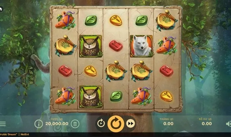 Giao diện chơi Nổ Hũ Rừng Xanh V9Bet