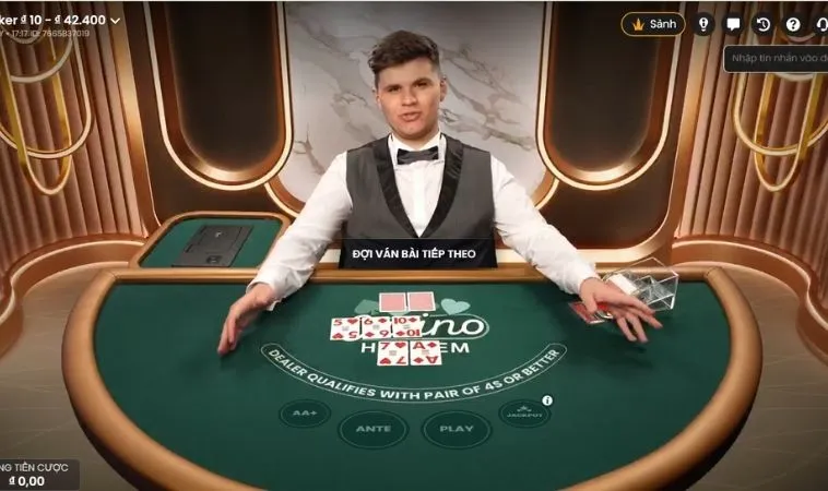 Bàn cược Xì Tố V9Bet